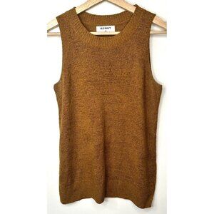 Old Navy Knit Tank Top Woman  Size XS Gold Sleeveless Pullover